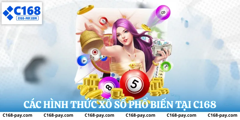 Đa dạng các loại hình xổ số tại C168
